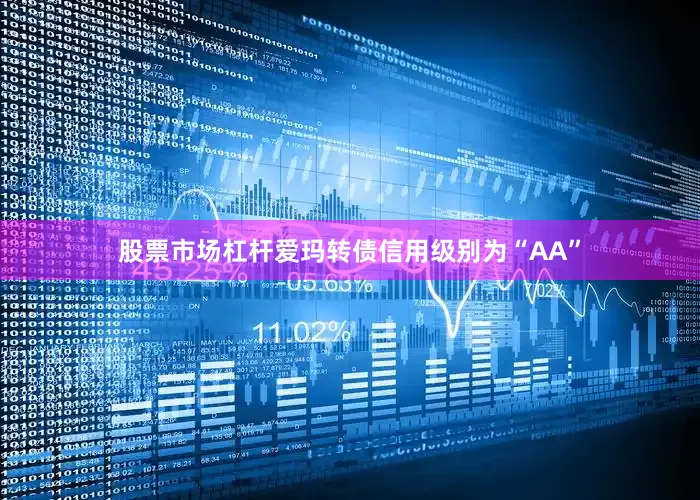 股票市场杠杆爱玛转债信用级别为“AA”