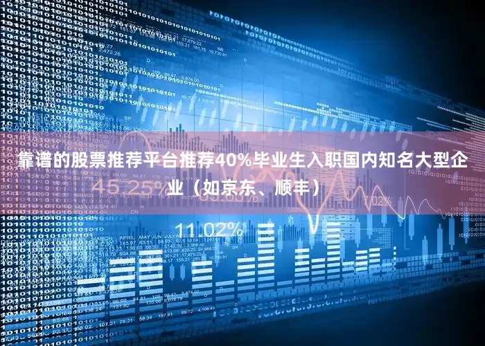 靠谱的股票推荐平台推荐40%毕业生入职国内知名大型企业(如京东、顺丰)