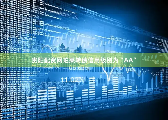 贵阳配资网珀莱转债信用级别为“AA”